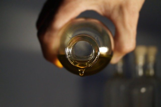 lahvička s olejem